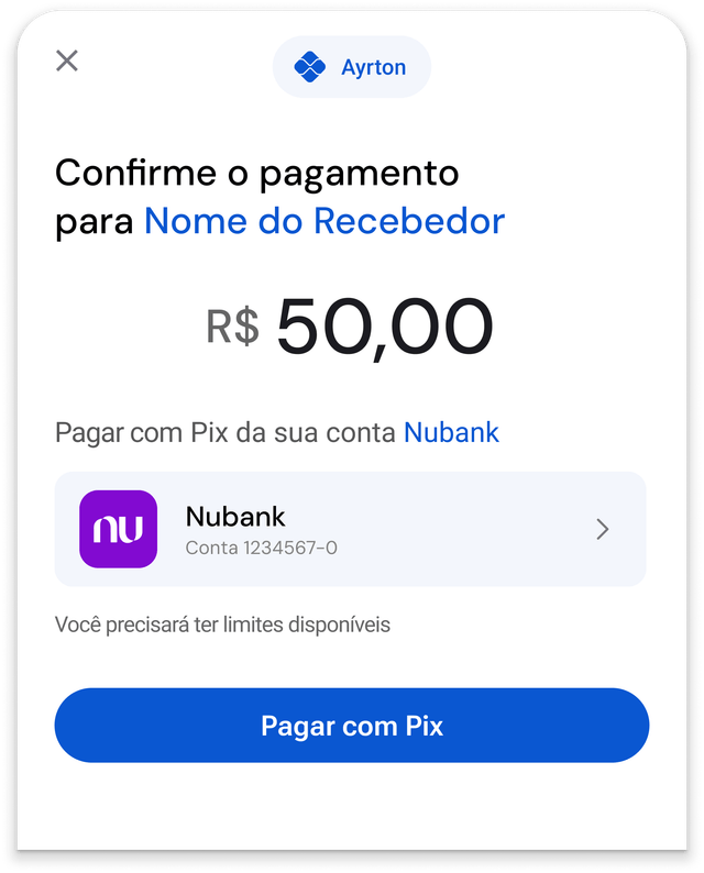 Pagamento JSR